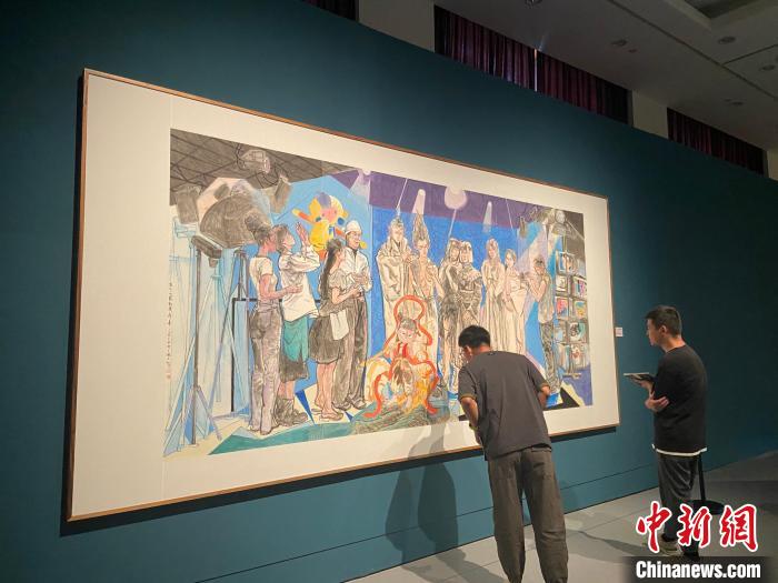 讲述20年文化建设故事 浙江重大题材美术展开幕,讲述20年文化建设故事 浙江重大题材美术展开幕