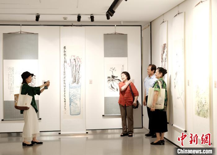 2025杭台书画展开幕 两岸120余幅佳作亮相,2025杭台书画展开幕 两岸120余幅佳作亮相