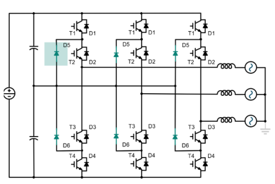 ANPC拓扑调制策略特点及损耗分析 (上)